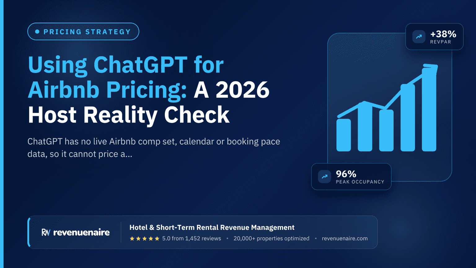 Using ChatGPT for Airbnb Pricing: A 2026 Host Reality Check