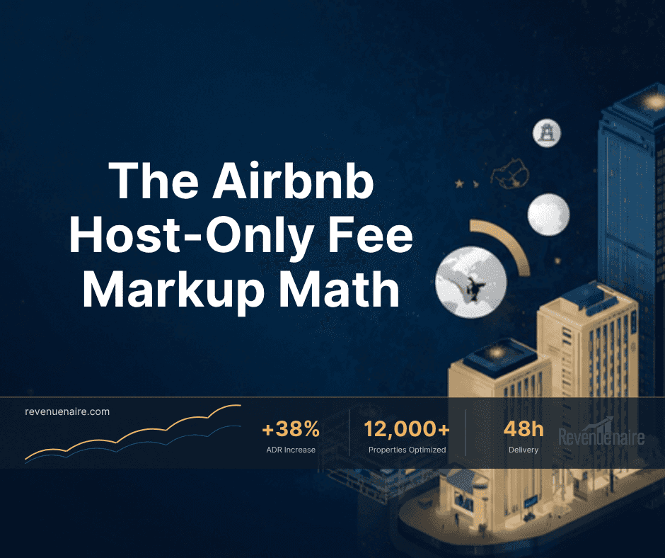 Airbnb Host-Only Fee 2026: The 15.5% Price Adjustment Math