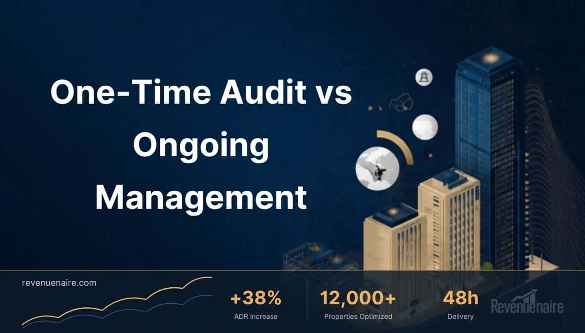 One-Time Pricing Audit vs Ongoing Revenue Management