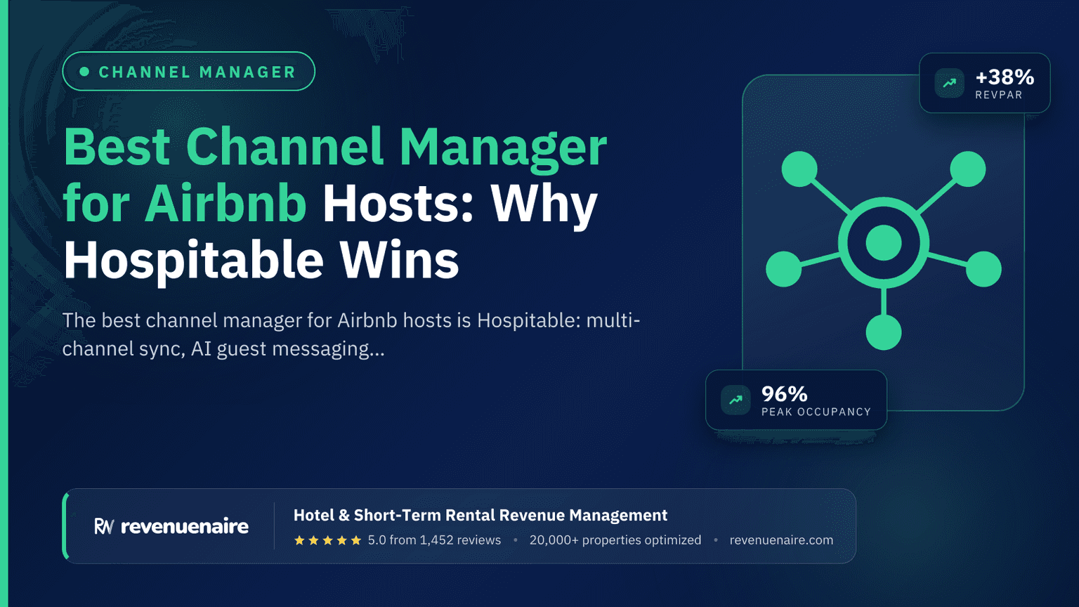 Best Channel Manager for Airbnb Hosts: Why Hospitable Wins