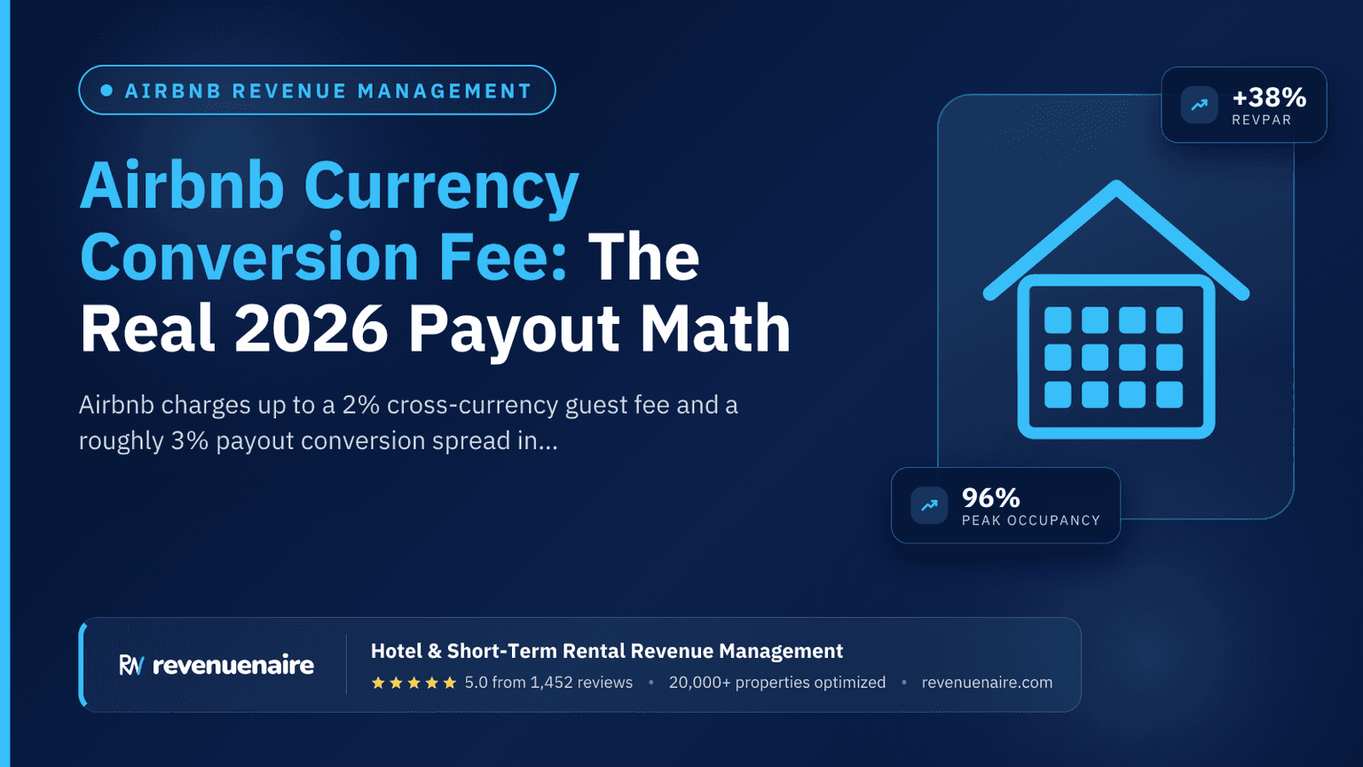 Airbnb Currency Conversion Fee: The Real 2026 Payout Math