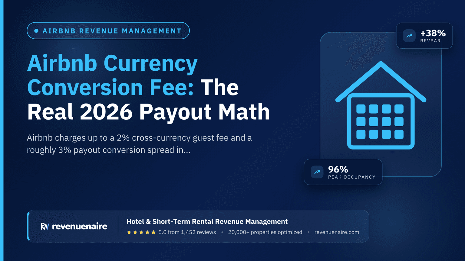 Airbnb Currency Conversion Fee: The Real 2026 Payout Math