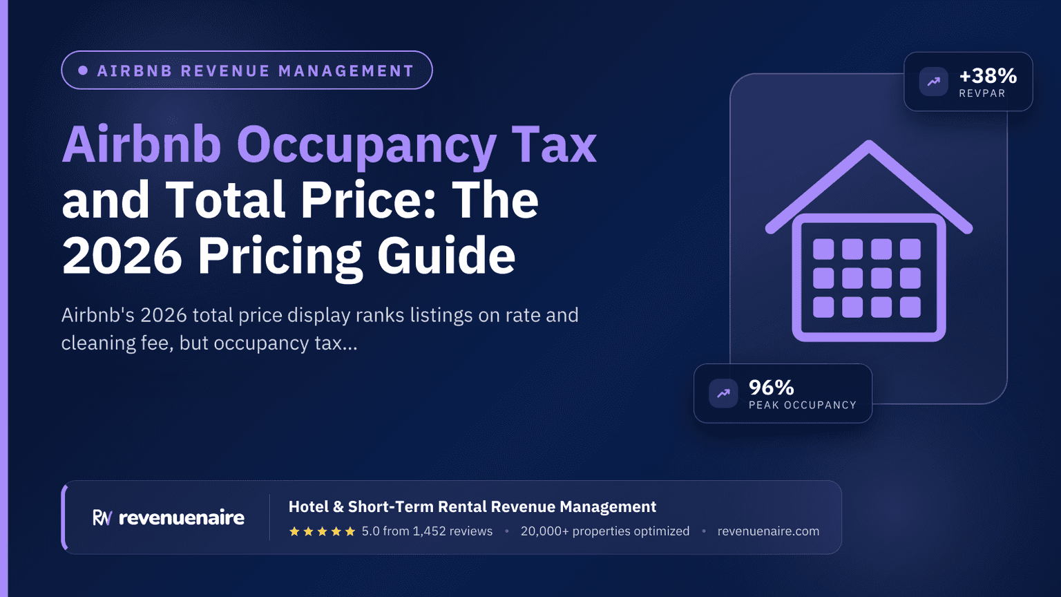 Airbnb Occupancy Tax and Total Price: The 2026 Pricing Guide