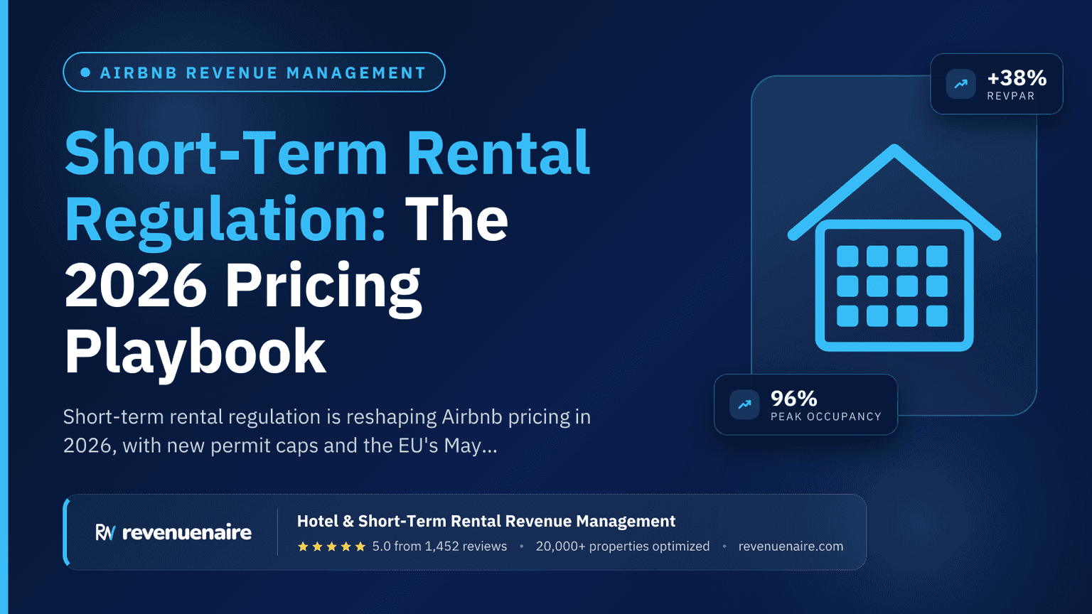 Short-Term Rental Regulation: The 2026 Pricing Playbook
