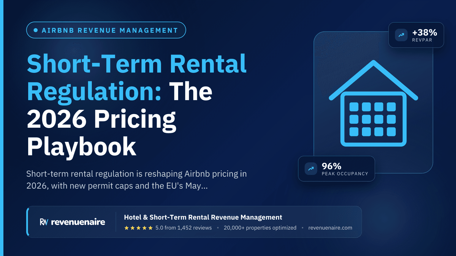 Short-Term Rental Regulation: The 2026 Pricing Playbook