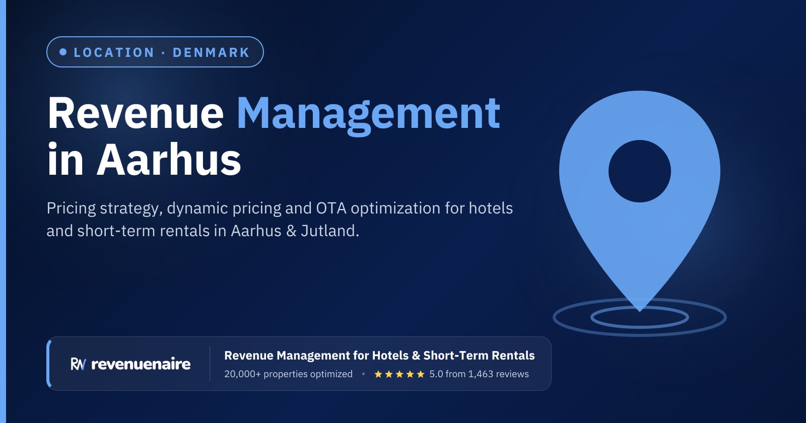 Revenue management in Aarhus & Jutland, Denmark