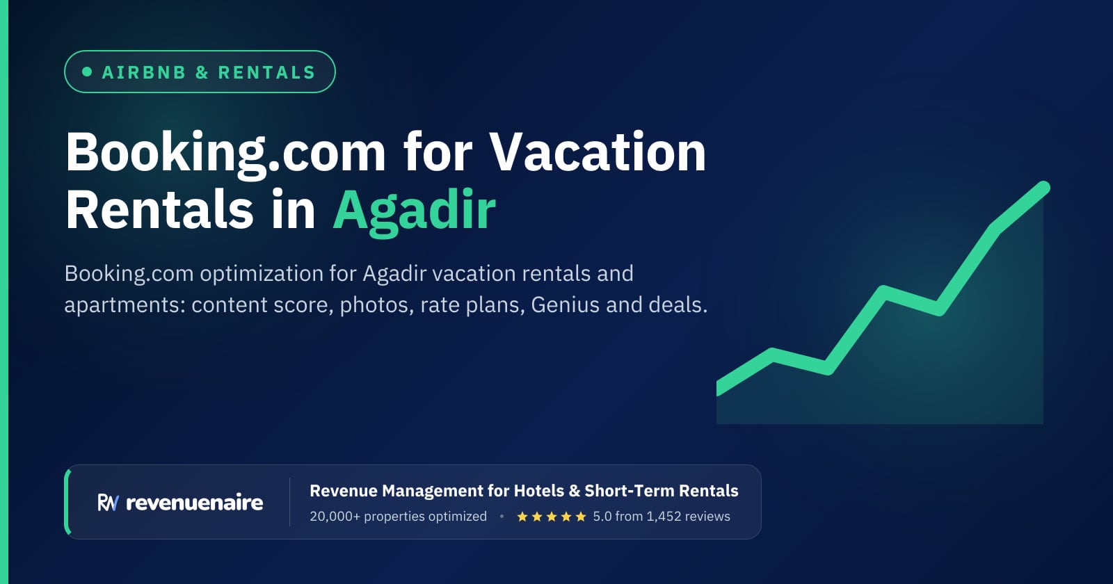 Booking.com Optimization for Rentals in Agadir & Essaouira, Morocco