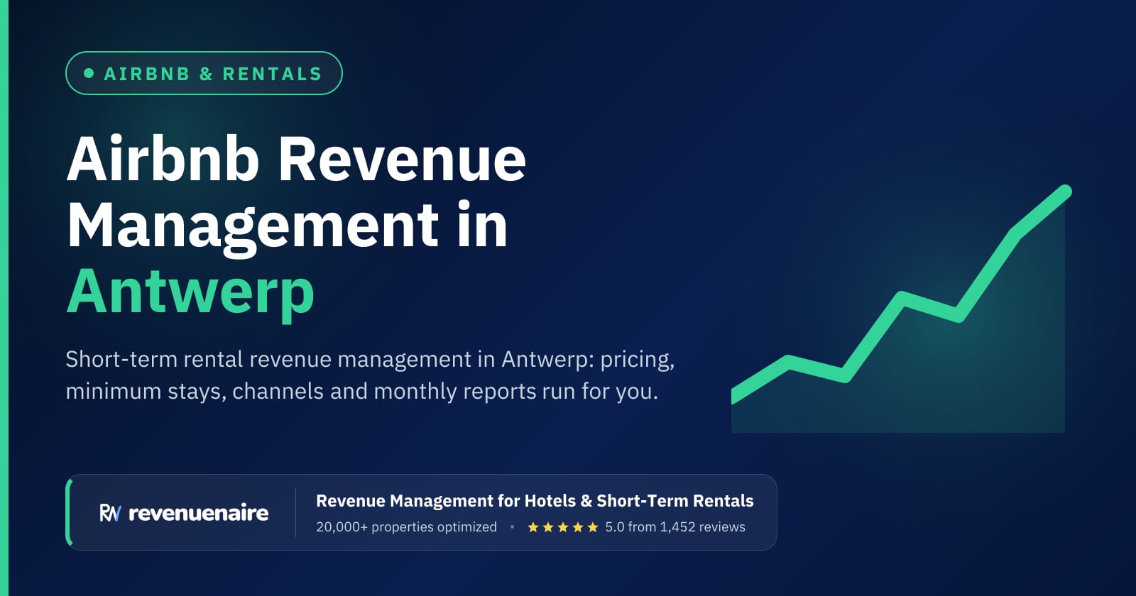 Airbnb Revenue Management in Antwerp, Belgium