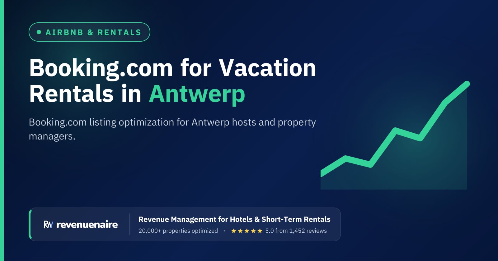 Booking.com Optimization for Rentals in Antwerp, Belgium