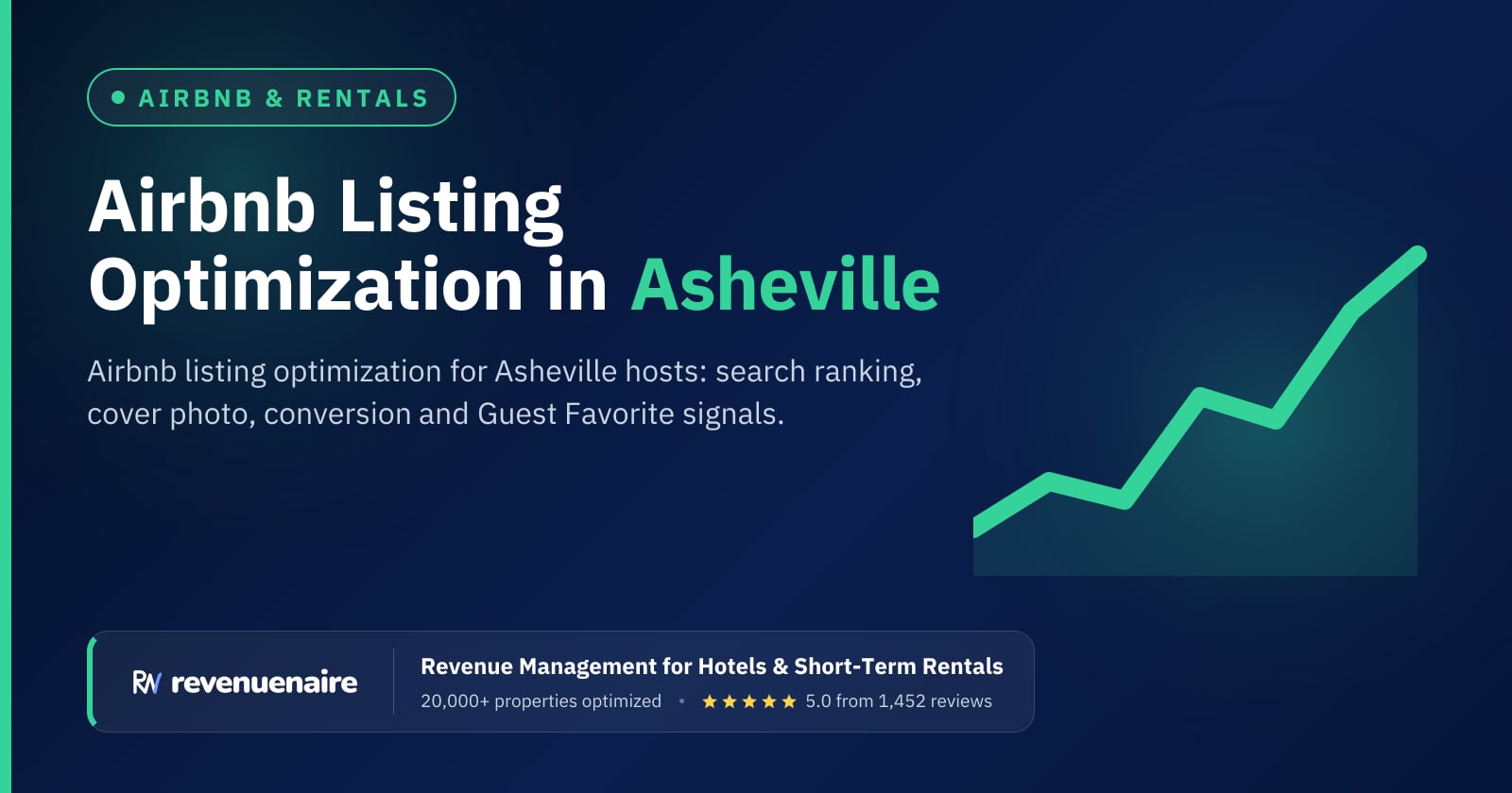 Airbnb Listing Optimization in Asheville & Blue Ridge, United States