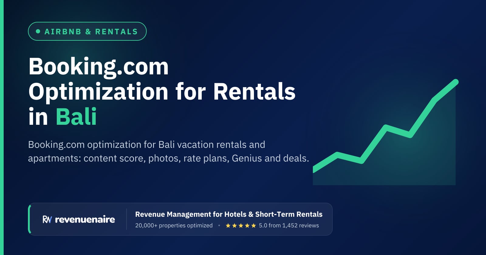 Booking.com Optimization for Rentals in Bali, Indonesia
