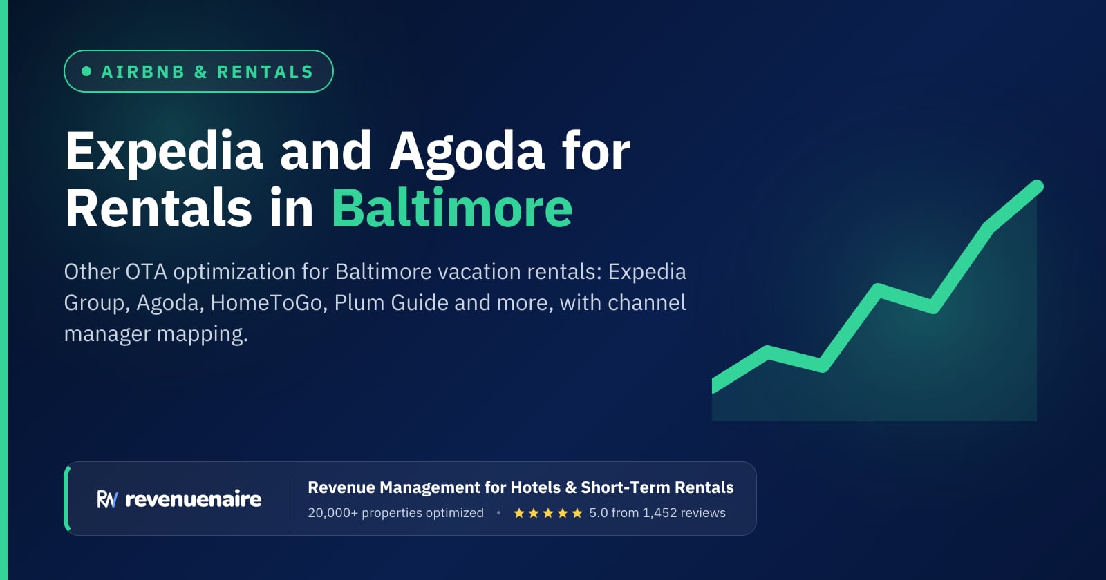 Expedia, Agoda and Other OTA Optimization in Baltimore & Annapolis, United States