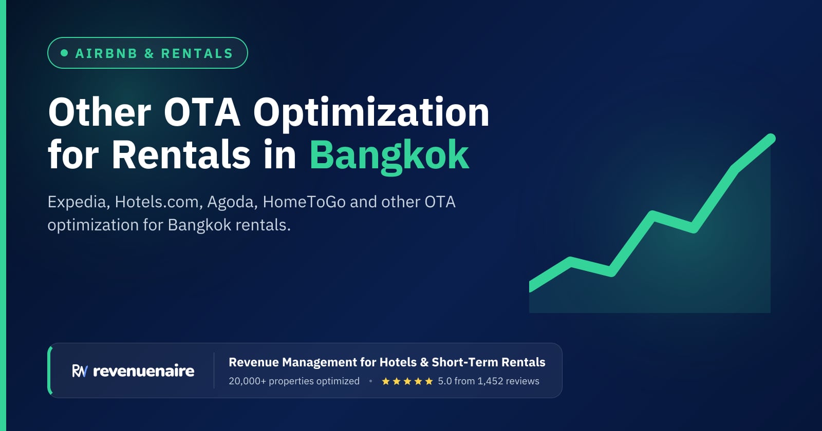 Expedia, Agoda and Other OTA Optimization in Bangkok, Thailand