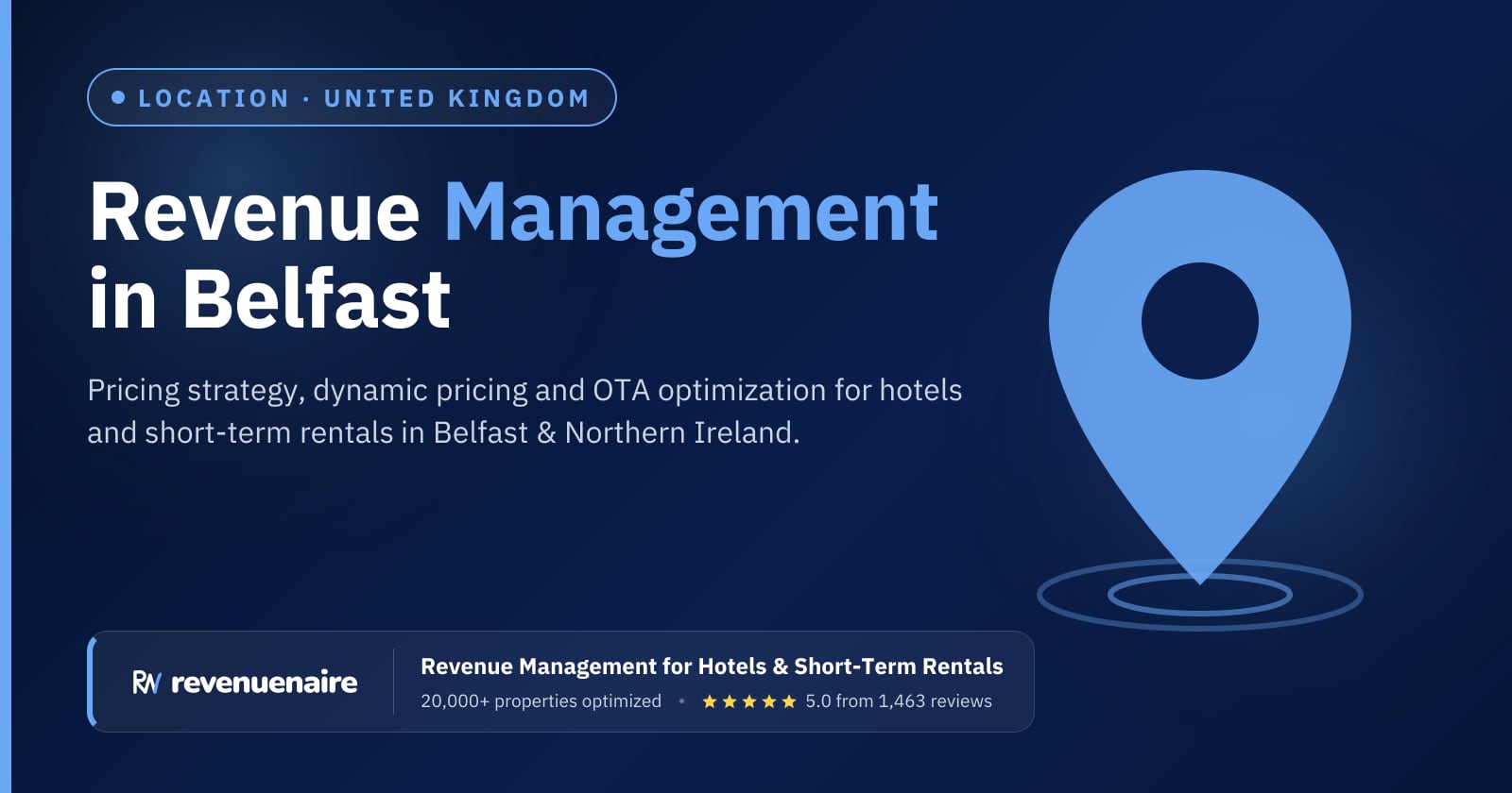 Revenue management in Belfast & Northern Ireland, United Kingdom