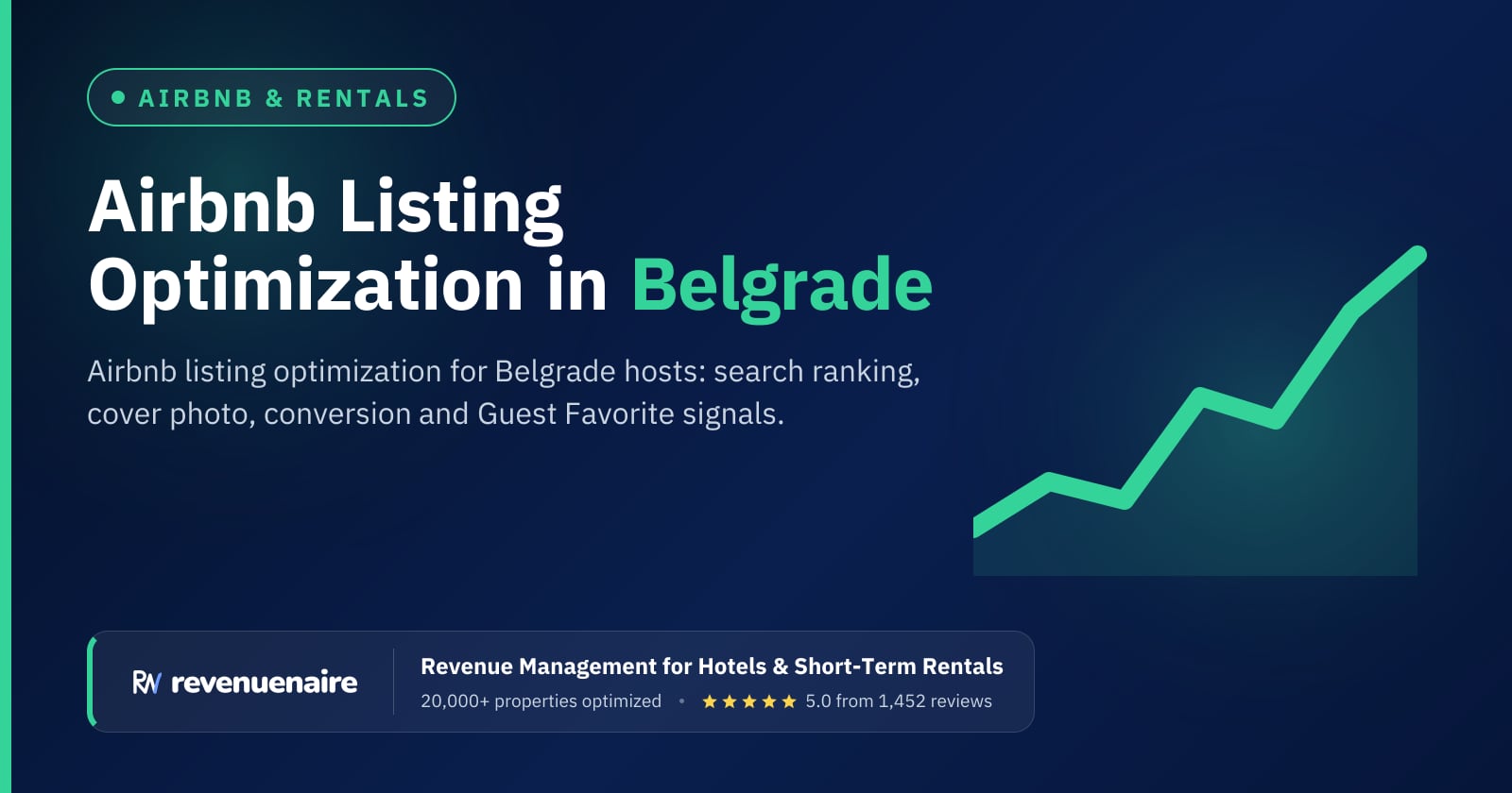 Airbnb Listing Optimization in Belgrade, Serbia
