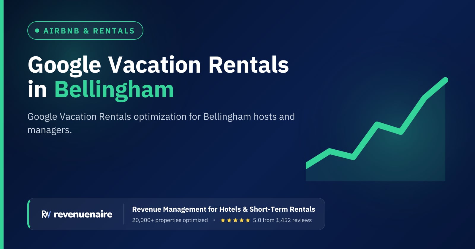 Google Vacation Rentals Optimization in Bellingham & Mount Baker, United States