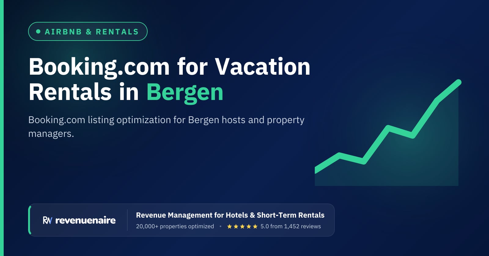 Booking.com Optimization for Rentals in Bergen & the Norwegian Fjords, Norway