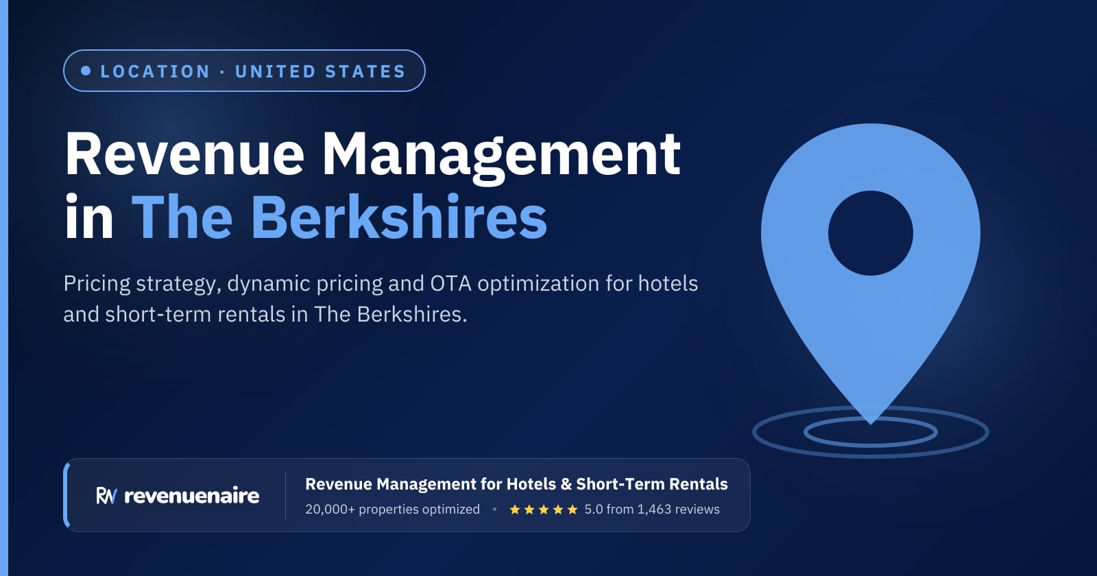 Revenue management in The Berkshires, United States