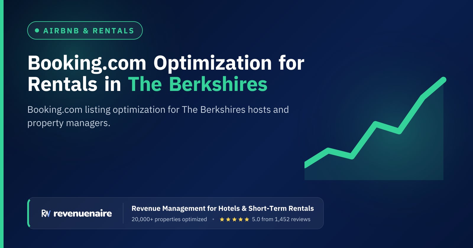 Booking.com Optimization for Rentals in The Berkshires, United States