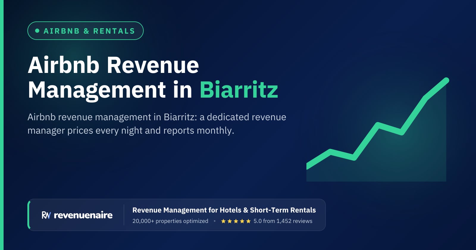 Airbnb Revenue Management in Biarritz & the Basque Coast, France