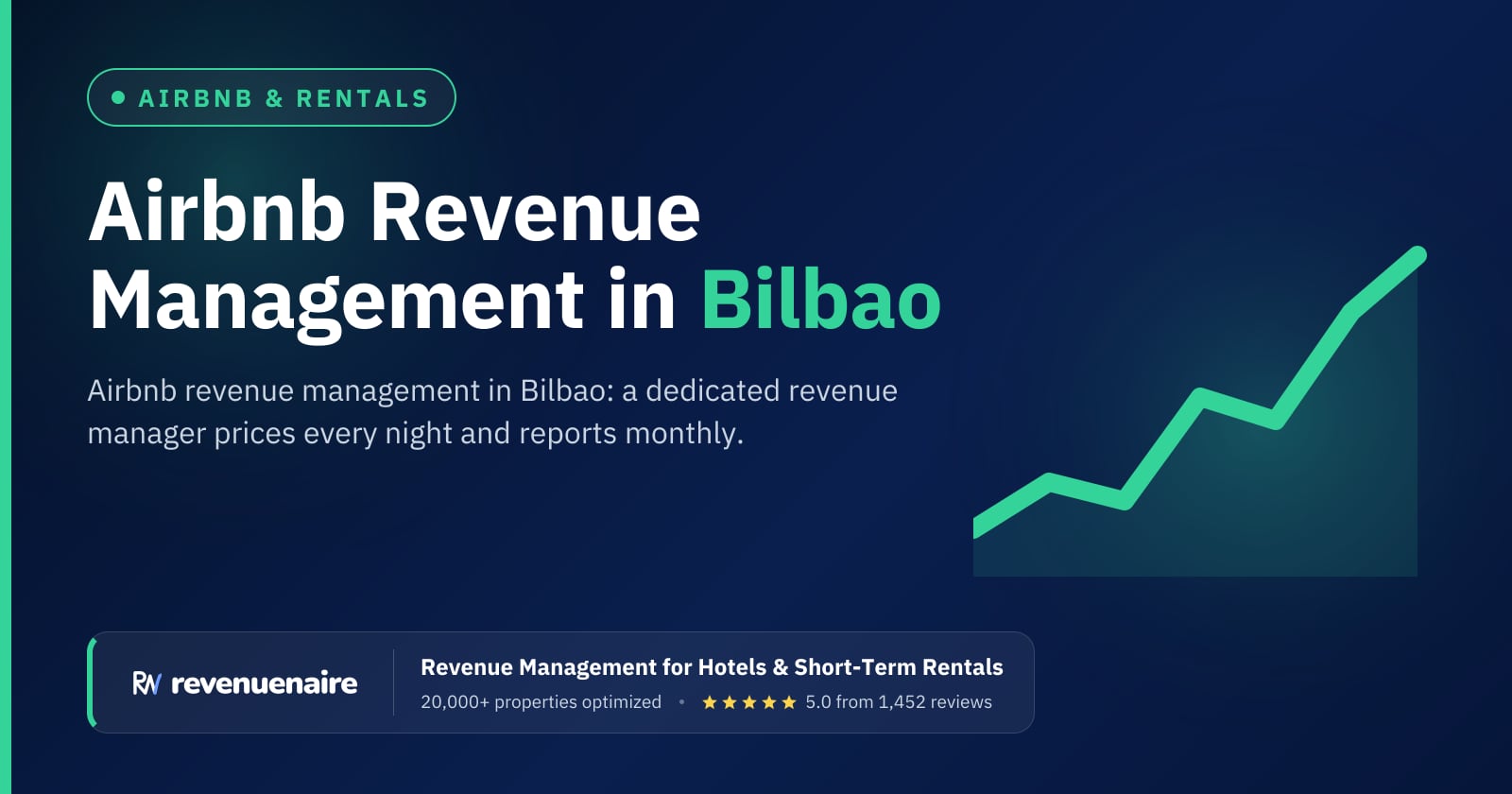 Airbnb Revenue Management in Bilbao & San Sebastián, Spain
