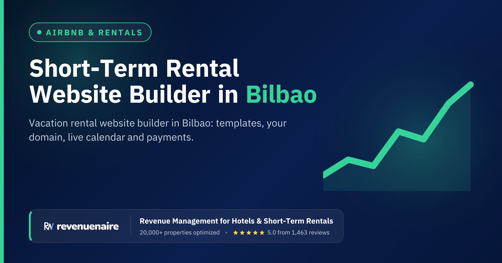 Short-Term Rental Website Builder in Bilbao & San Sebastián, Spain