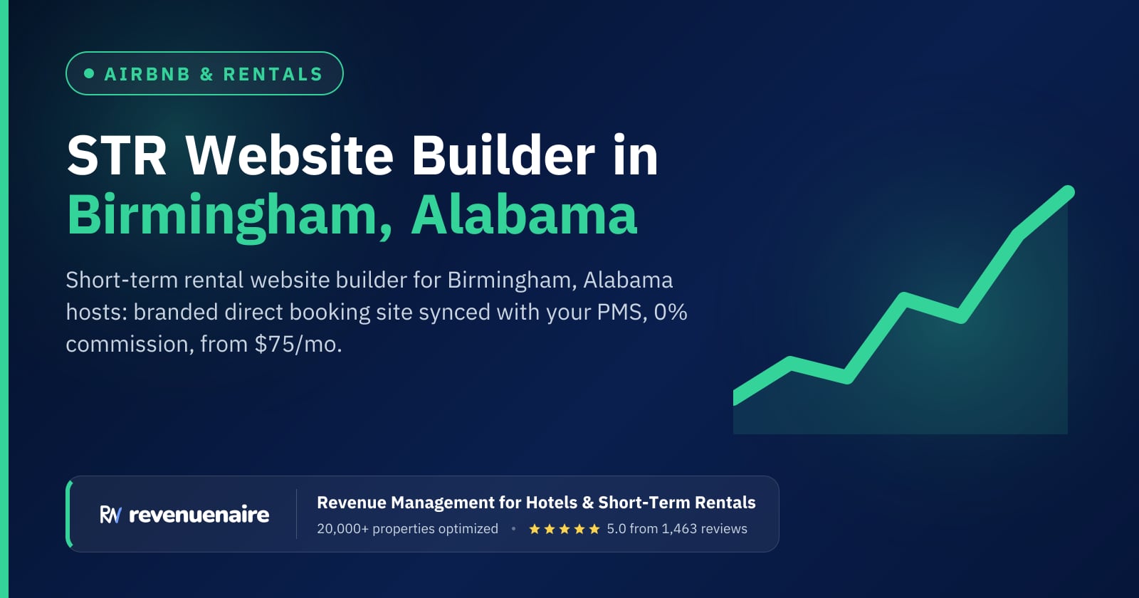 Short-Term Rental Website Builder in Birmingham, United States