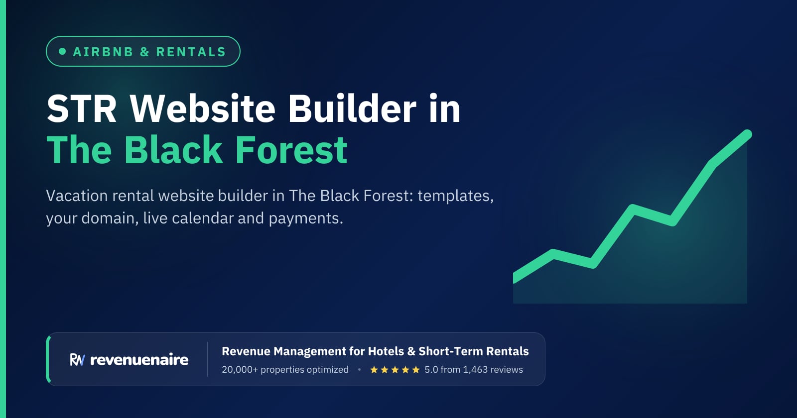 Short-Term Rental Website Builder in The Black Forest (Freiburg), Germany