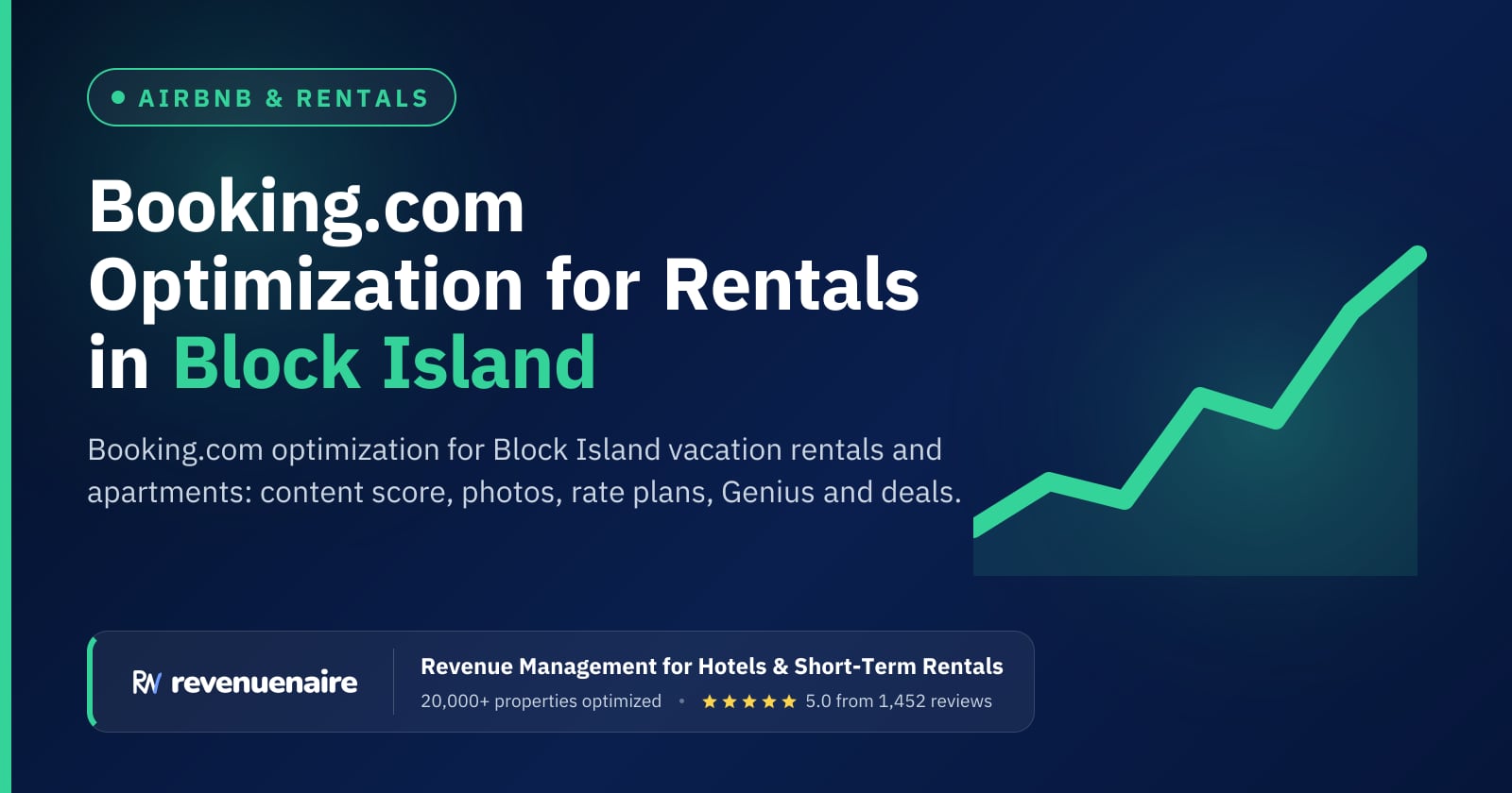 Booking.com Optimization for Rentals in Block Island, United States