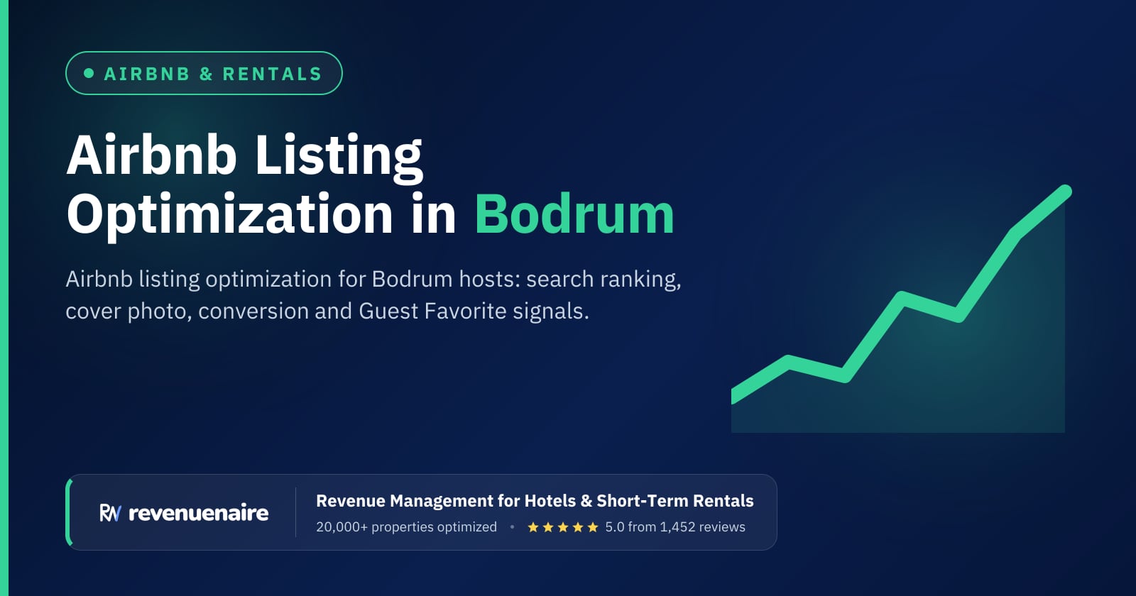Airbnb Listing Optimization in Bodrum, Türkiye