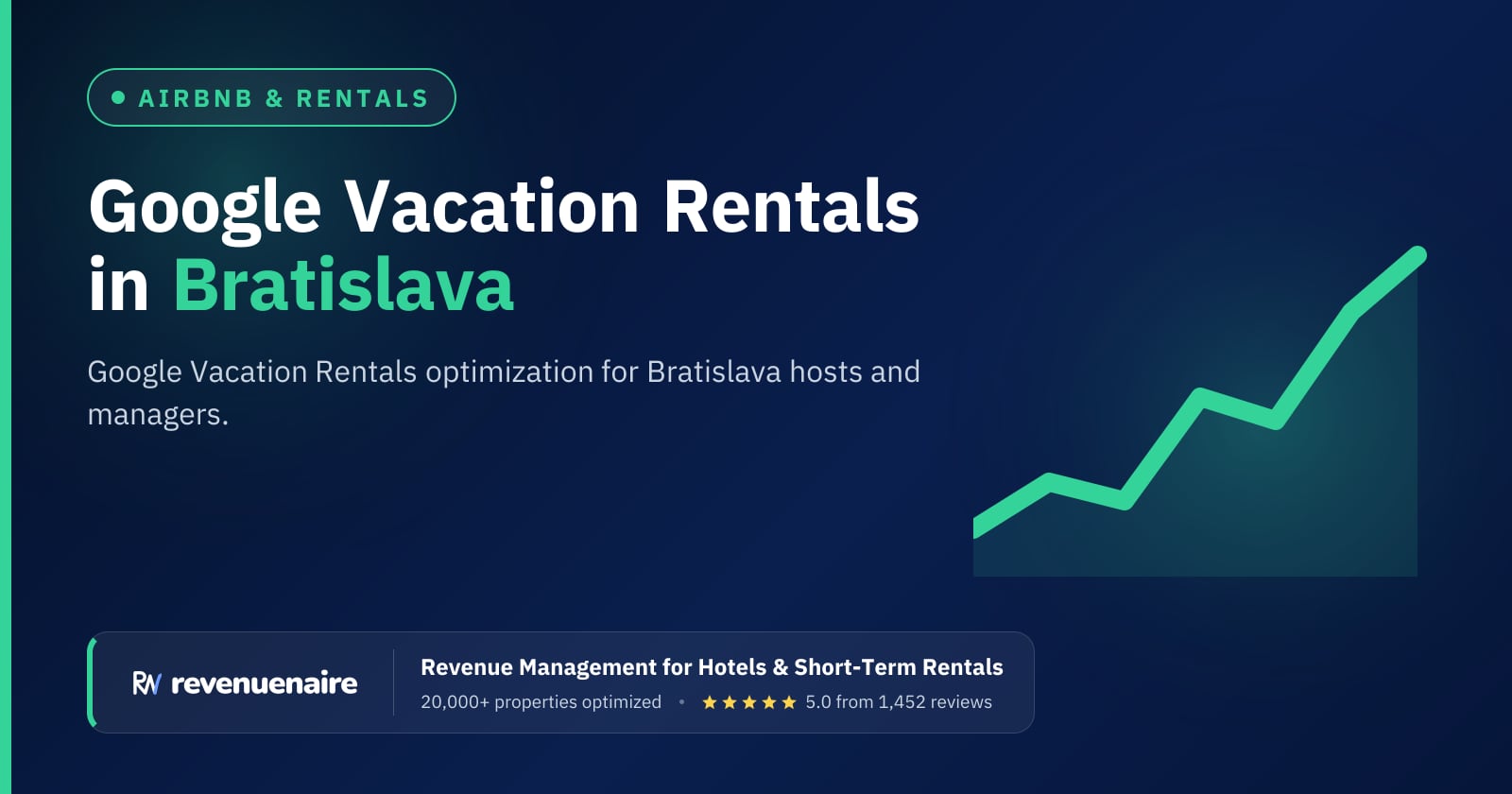 Google Vacation Rentals Optimization in Bratislava, Slovakia