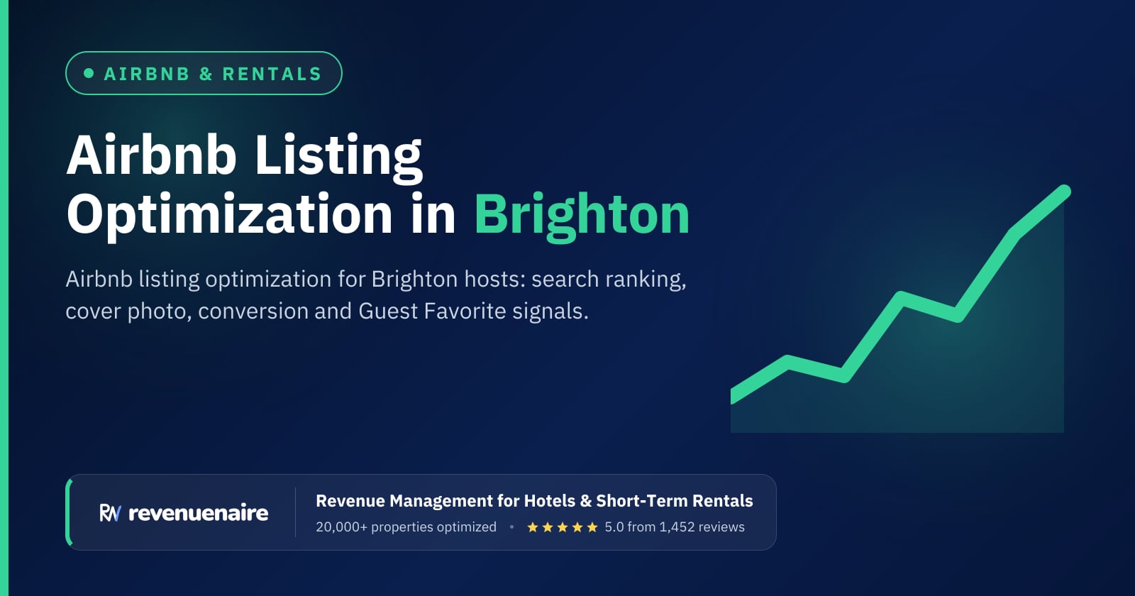 Airbnb Listing Optimization in Brighton, United Kingdom