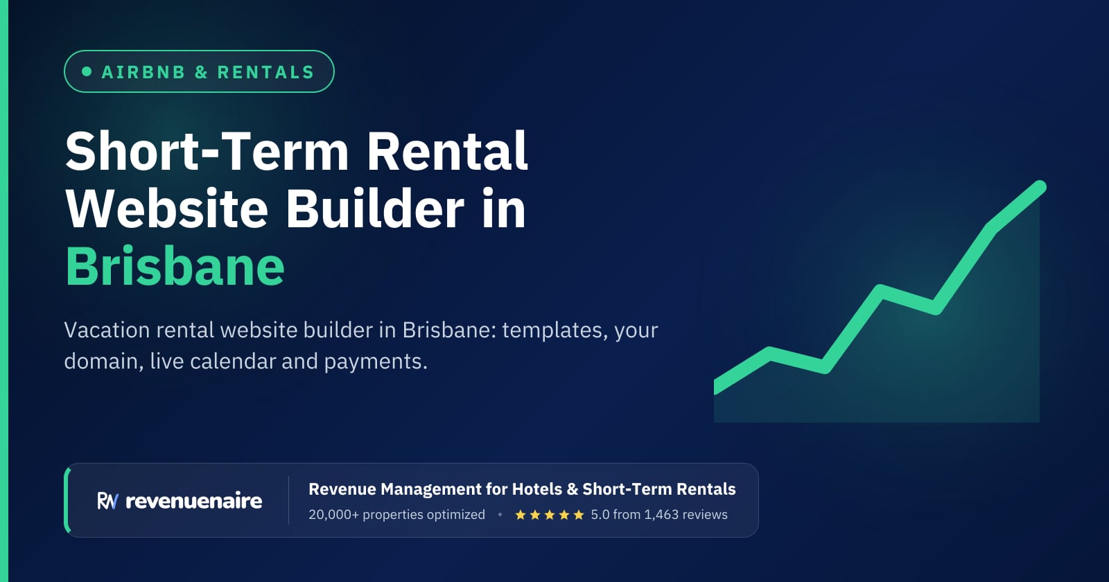 Short-Term Rental Website Builder in Brisbane & Sunshine Coast, Australia