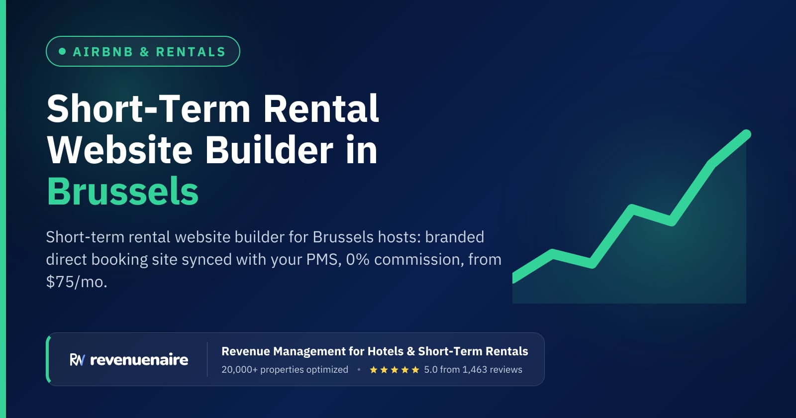 Short-Term Rental Website Builder in Brussels, Belgium