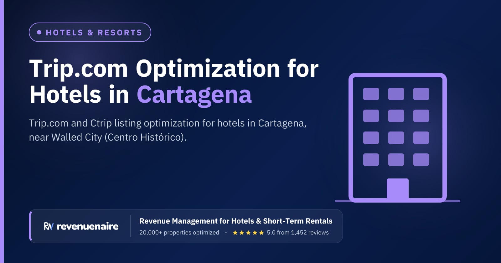 Trip.com Optimization for Hotels in Cartagena, Colombia