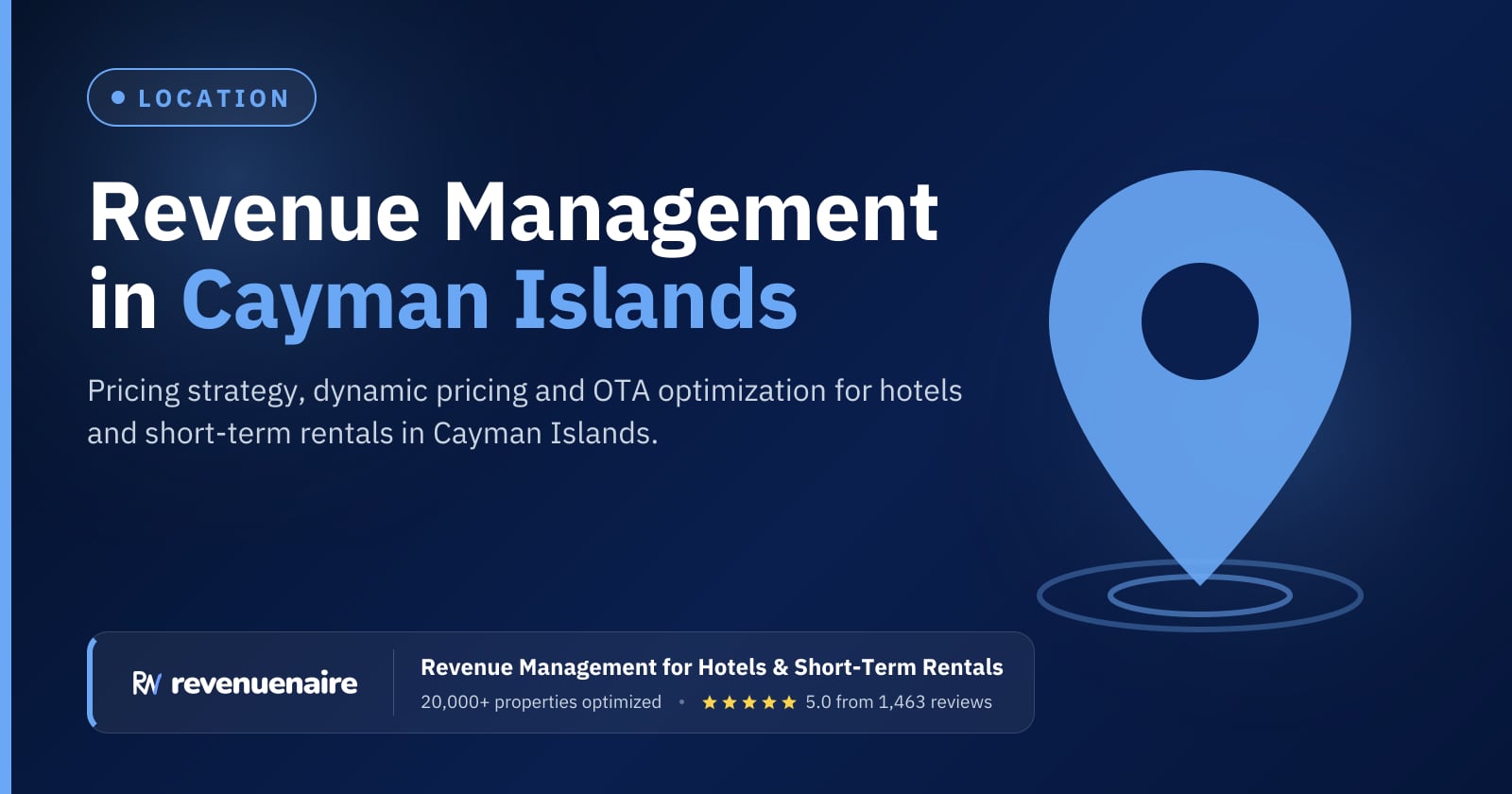Revenue management in Cayman Islands, Cayman Islands
