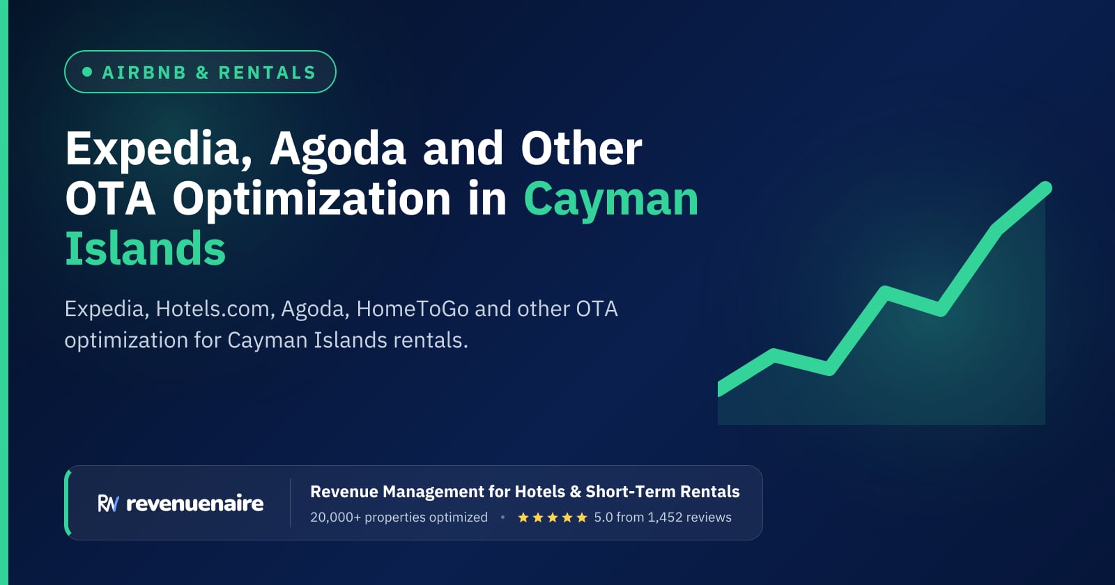 Expedia, Agoda and Other OTA Optimization in Cayman Islands, Cayman Islands
