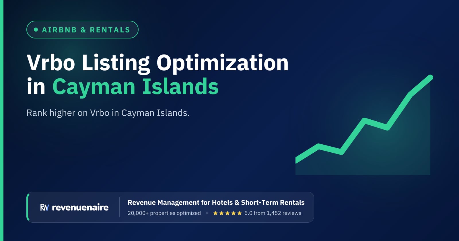 Vrbo Listing Optimization in Cayman Islands, Cayman Islands