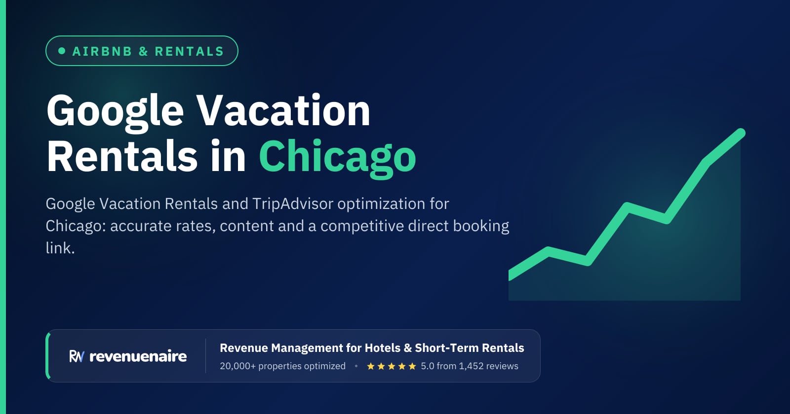Google Vacation Rentals Optimization in Chicago, United States
