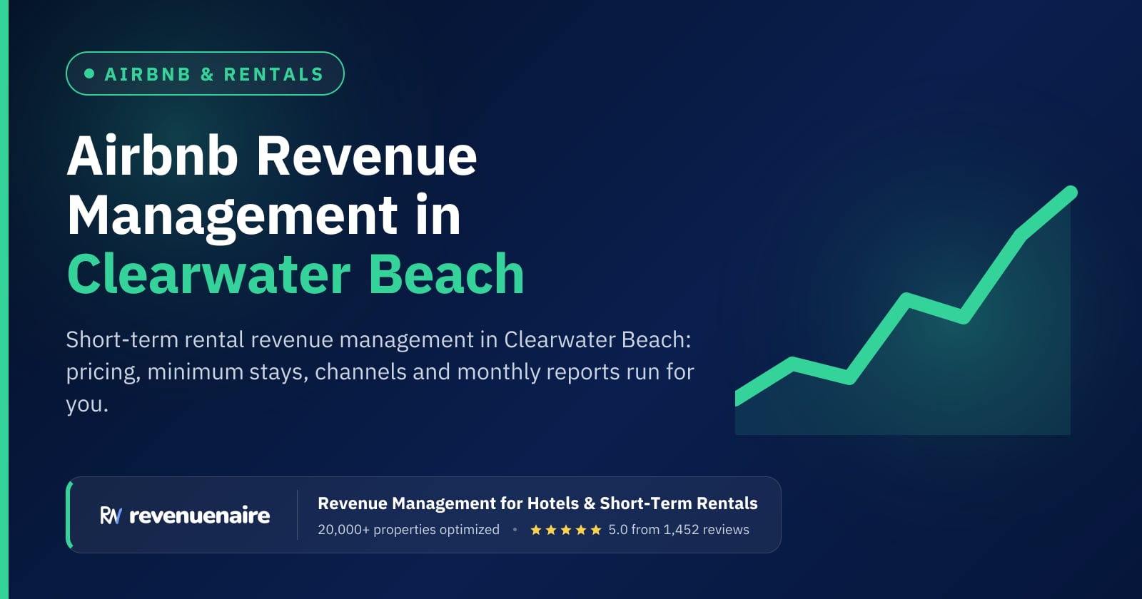 Airbnb Revenue Management in Clearwater Beach, United States