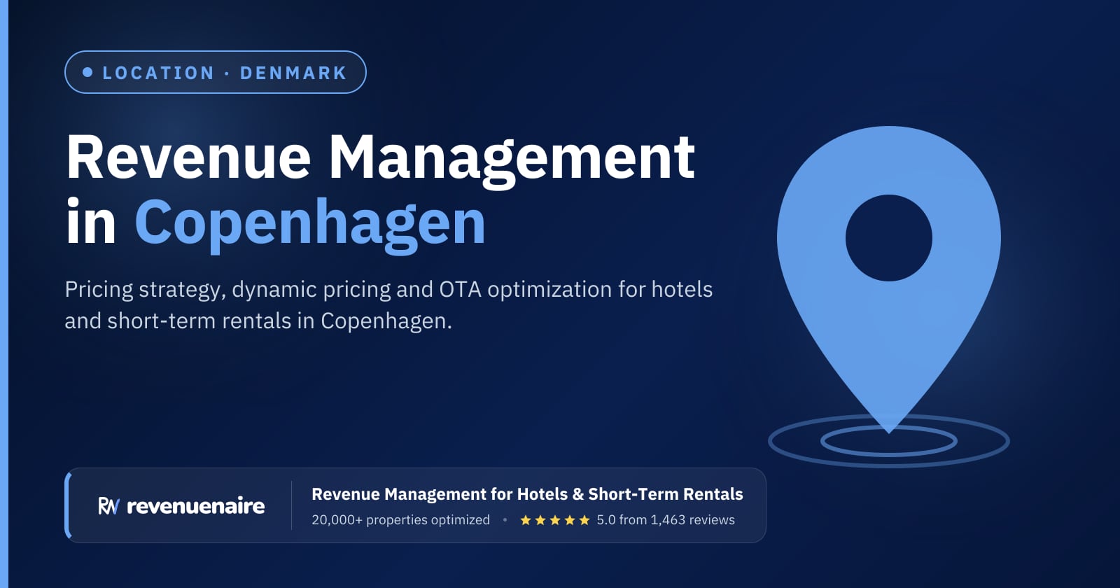 Revenue management in Copenhagen, Denmark