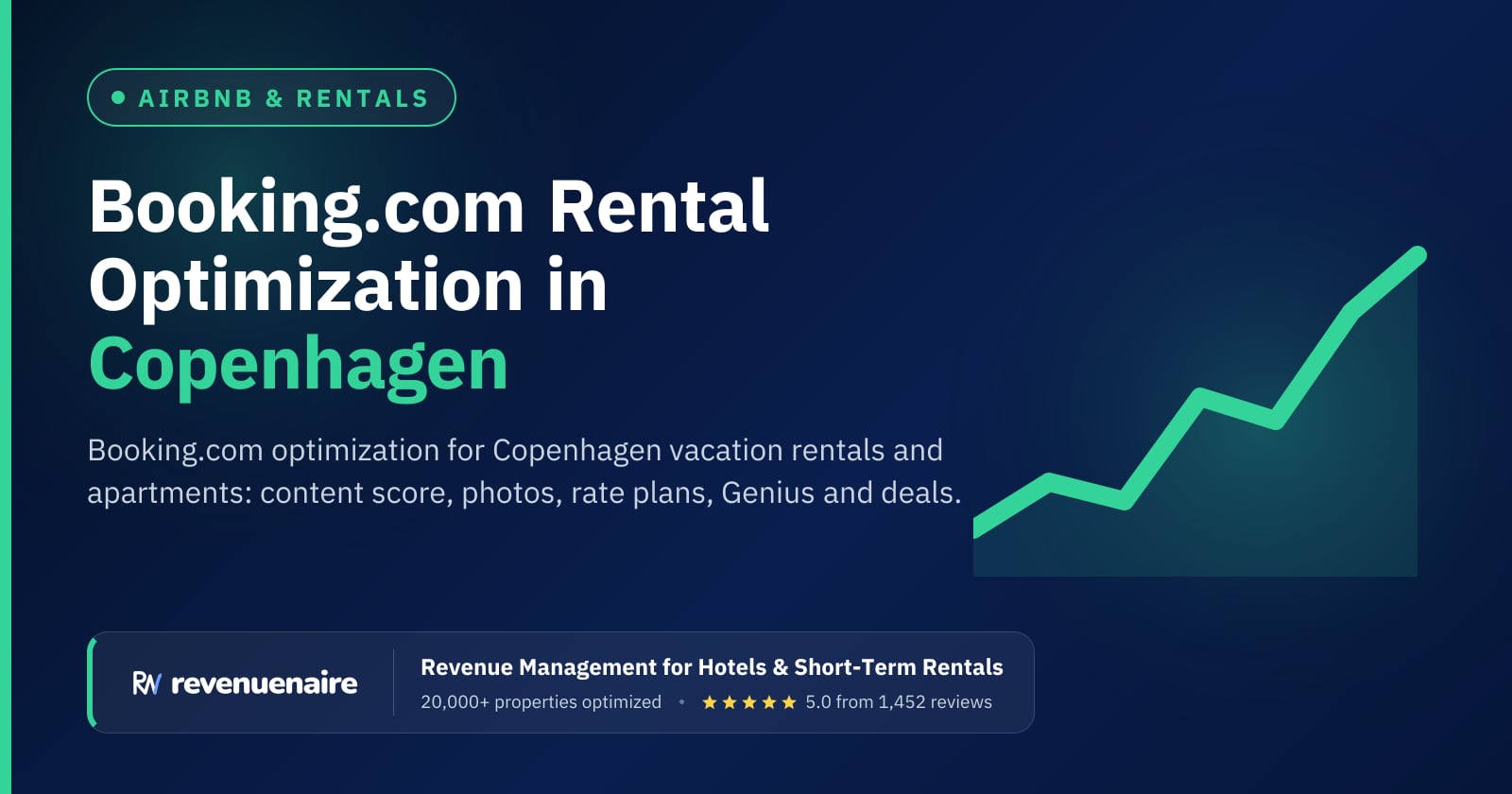 Booking.com Optimization for Rentals in Copenhagen, Denmark