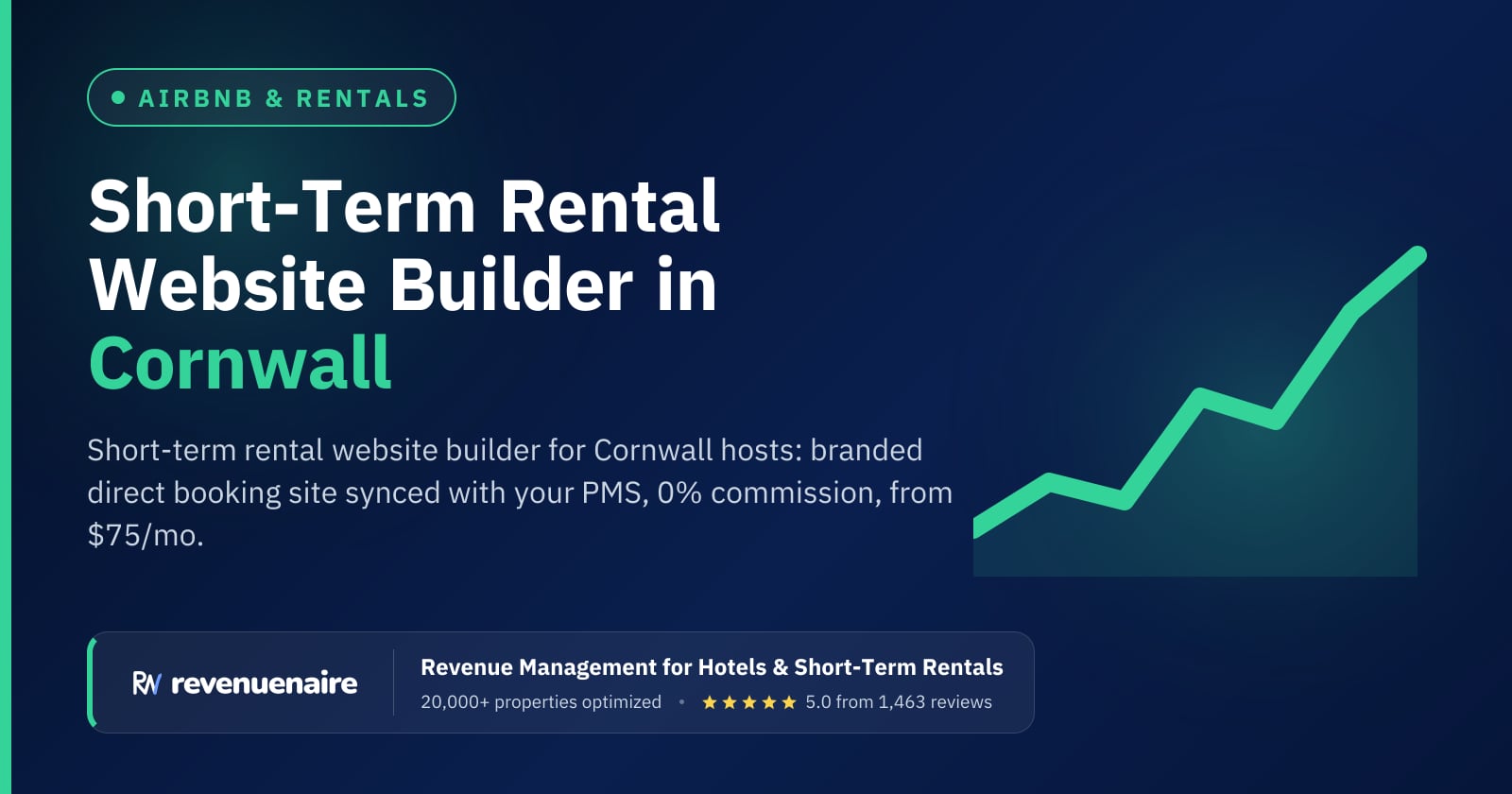 Short-Term Rental Website Builder in Cornwall & Devon, United Kingdom