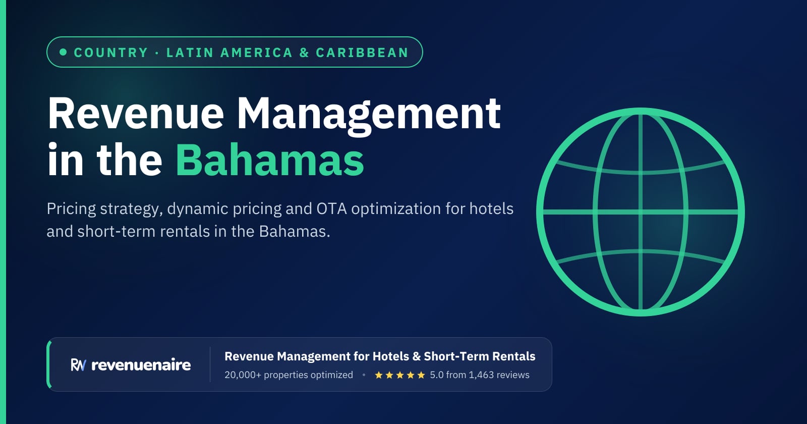 Revenue management in Bahamas
