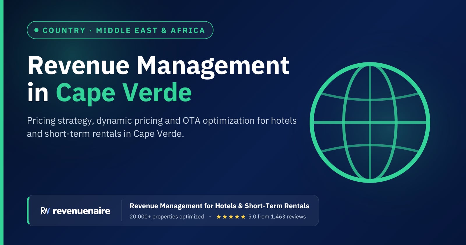 Revenue management in Cape Verde