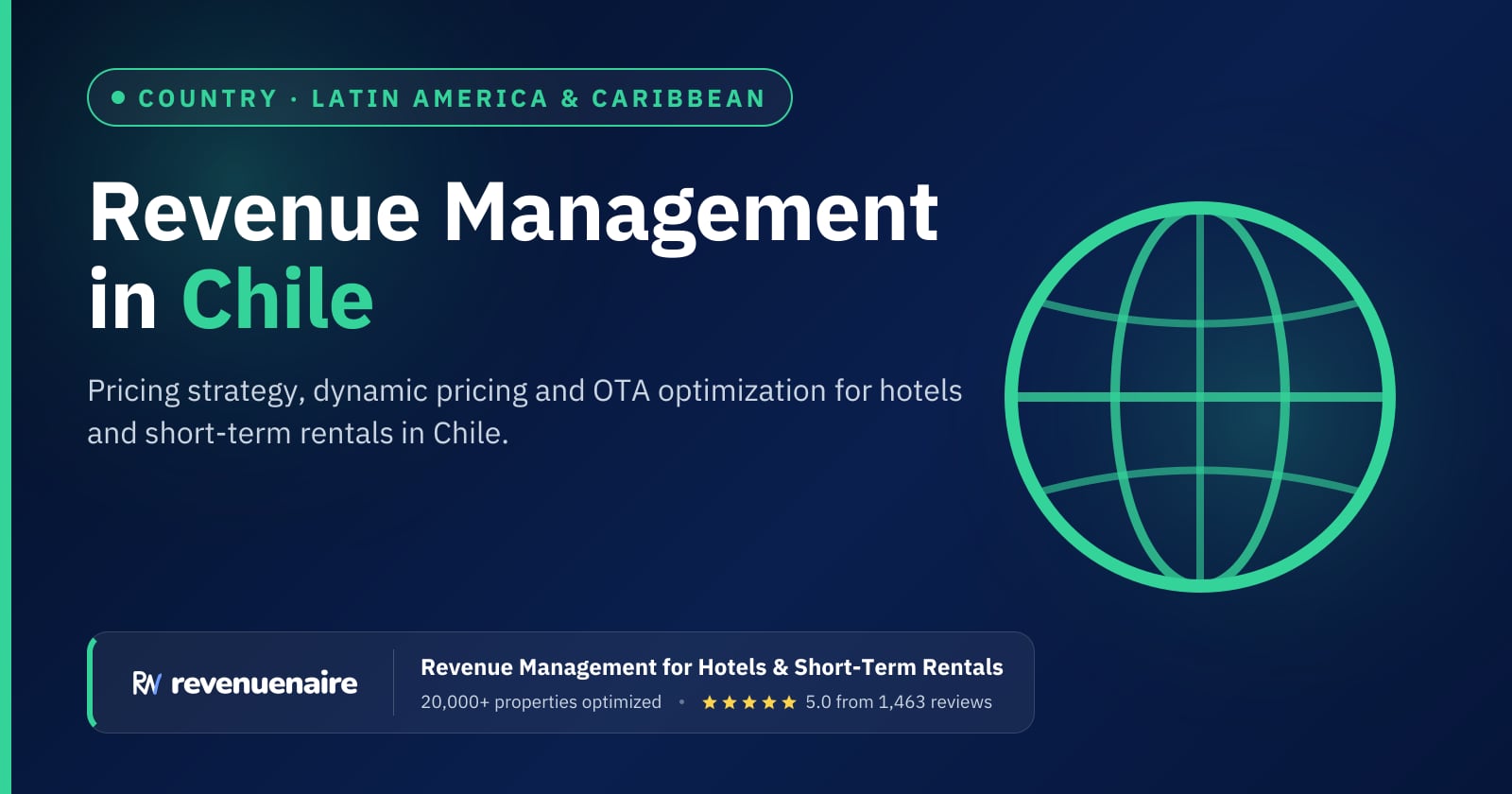 Revenue management in Chile