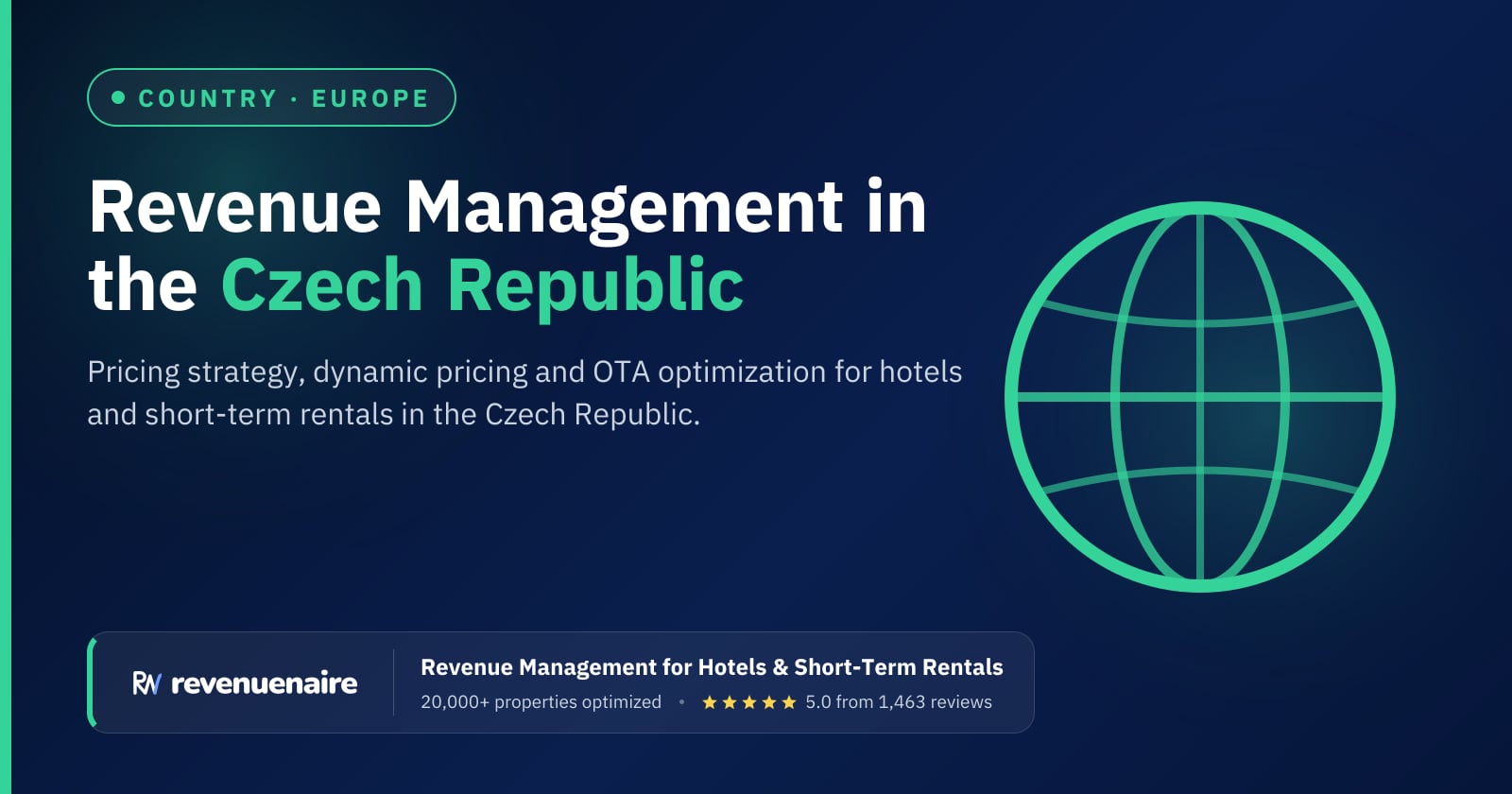 Revenue management in Czech Republic