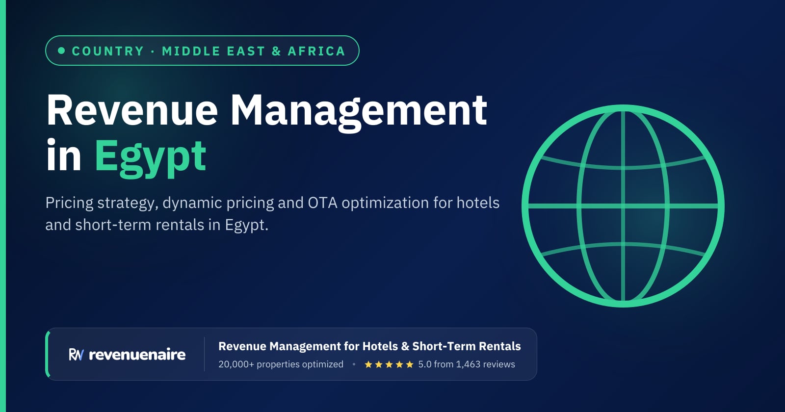 Revenue management in Egypt
