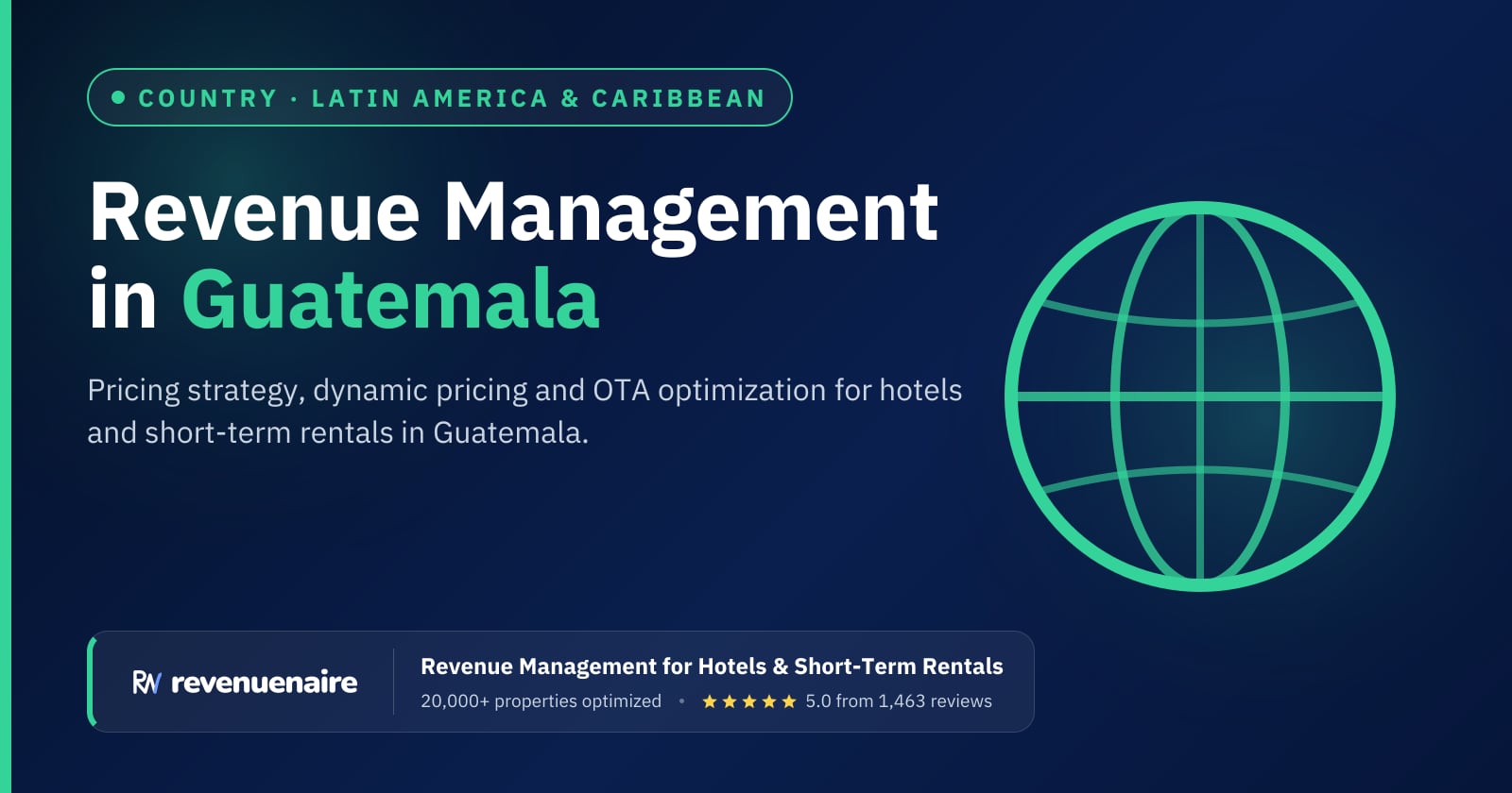 Revenue management in Guatemala