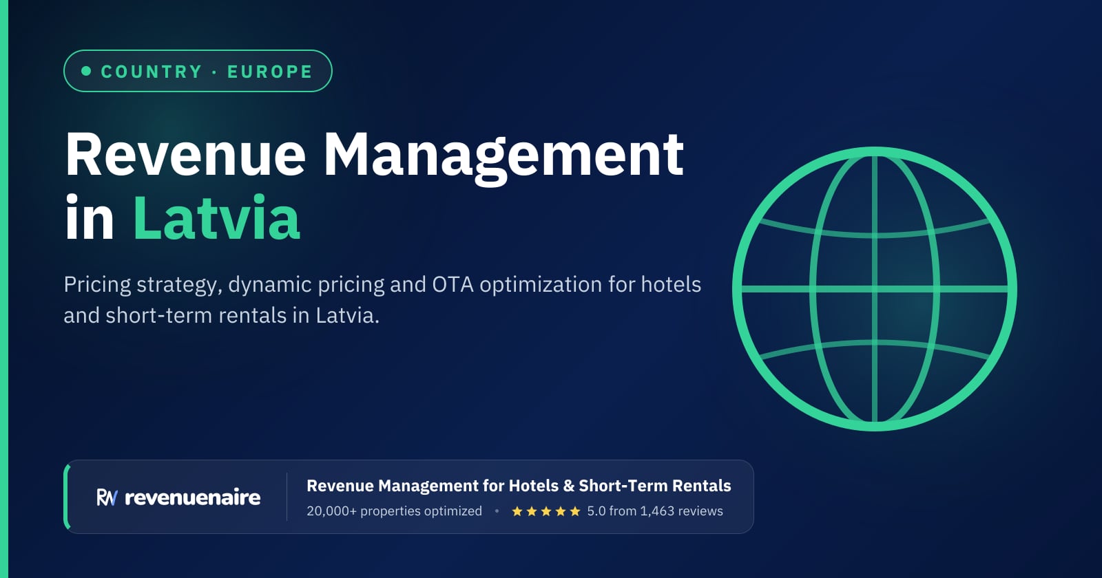 Revenue management in Latvia